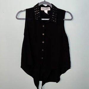 Black Gypsy Warrior Blouse